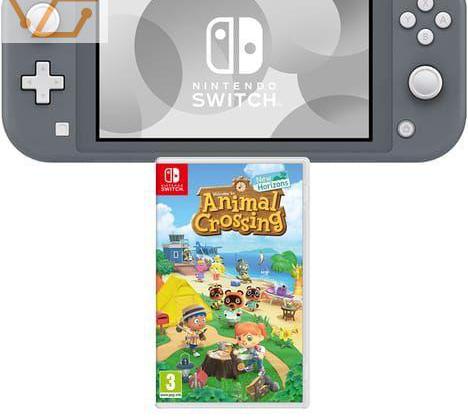 Switch lite grise neuve avec animal crossing