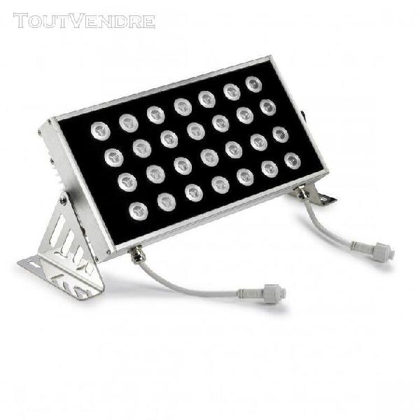 Applique led 3000k ray, aluminium et verre