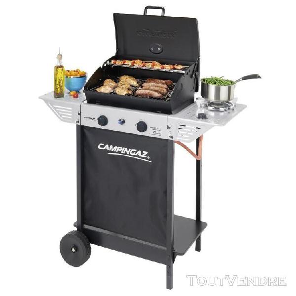 barbecue gaz grill campingaz xpert100ls +rocky cuisson p