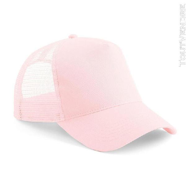 Beechfield - casquette de baseball - homme (rose pastel) - u