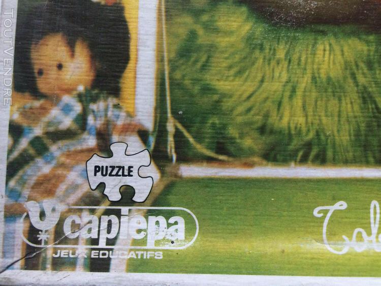 puzzle capiepa vintage casimir l'île aux enfants toba et