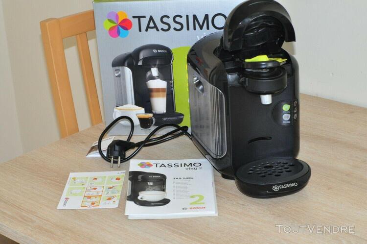 cafetiere bosch tassimo noir + 25 dosettes carte noire