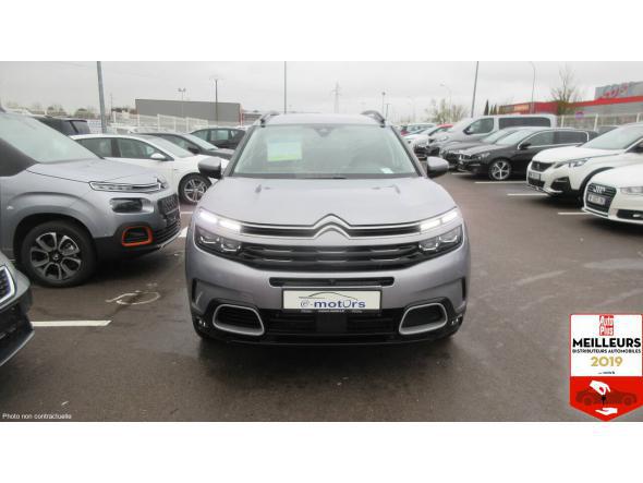 Citroën c5 aircross shine bluehdi 130 s et eat8 + toit noir