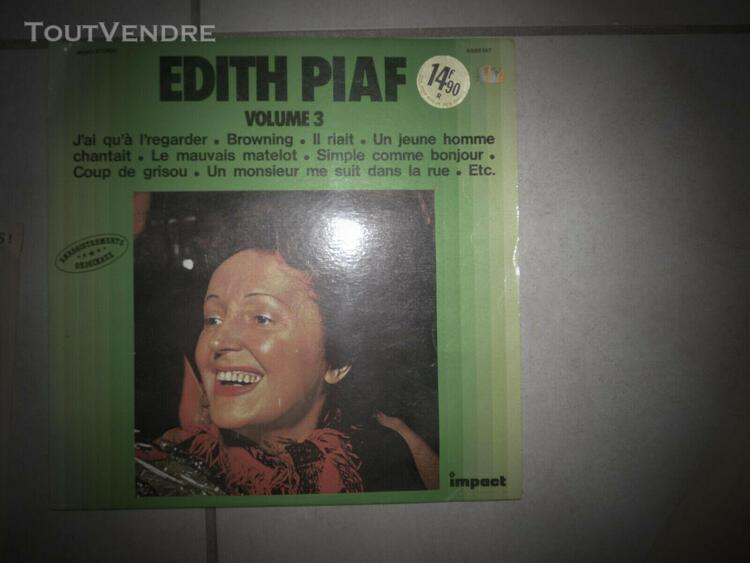 edith piaf volume 3:enregistrement originaux.