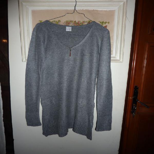 Pull gris camaieu taille 38 occasion, chevannes (45210)