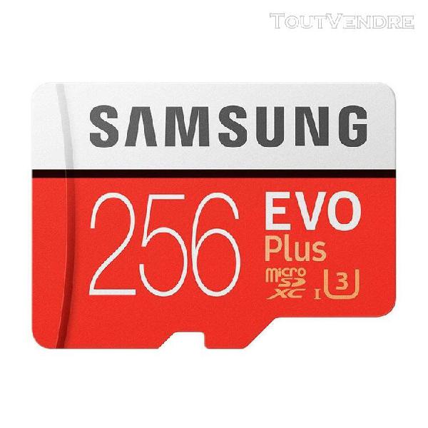 Samsung carte mémoire 256gb 95mb/s micro sd