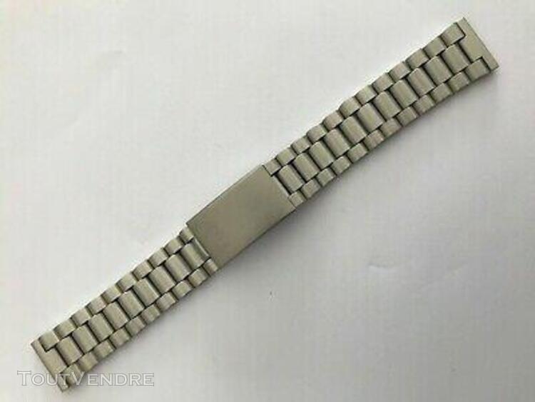 bracelet montre metallique 18 mm acier inoxydable