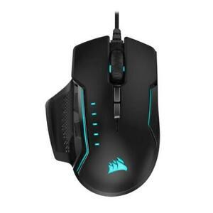 corsair souris gamer - glaive pro rgb aluminium