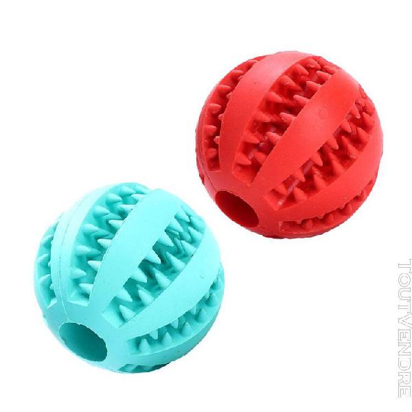 kit de 2 balles jouets sonore jouet À mâcher chien balle