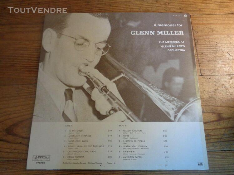 Lp - jazz, big band - (the members of) gleen miller - a memo