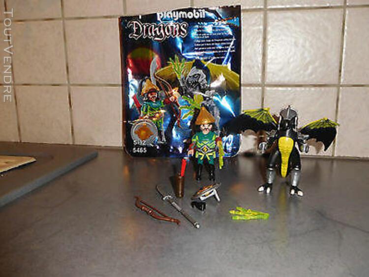 playmobil dragons tempete avec soldat 5465 tres bon etat