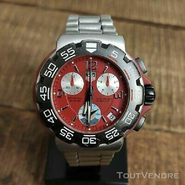 very rare tag heuer cac1112 formula 1 chronometer fast