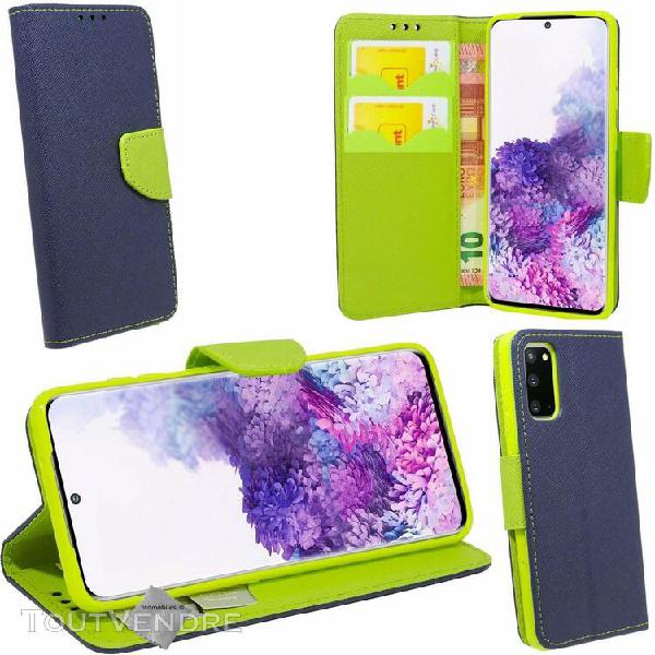 Housse etui coque pochette portefeuille pour samsung galaxy