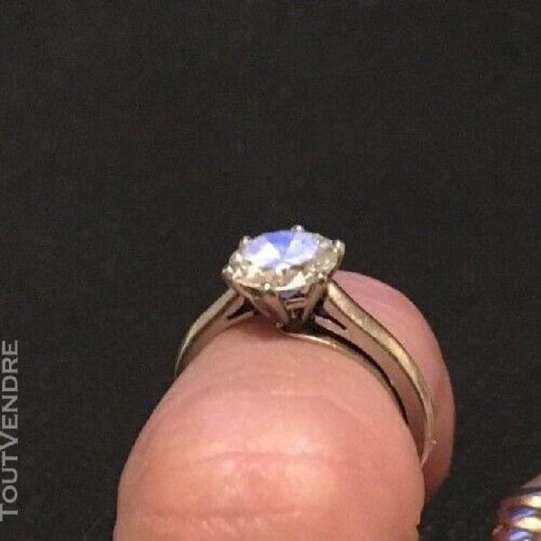 bague fiançailles mariage diamant solitaire expertisé