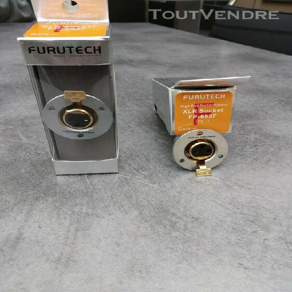 embase connecteur xlr femelle furutech fp-682f gold