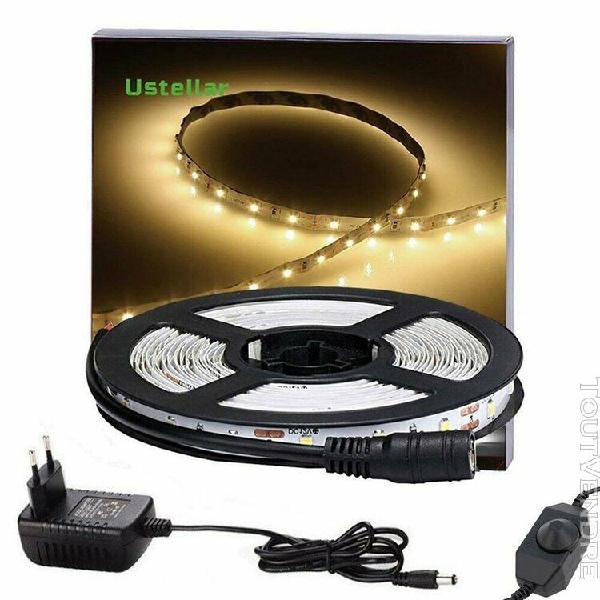 Kit ruban bandeau led flexible sécable blanc 5m ip20 12v