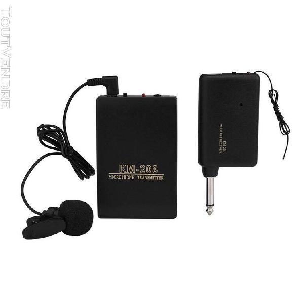 Microphones radios mini microphone mains libres sans fil ave