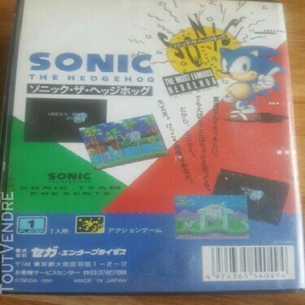 Sonic the hedgehog megadrive