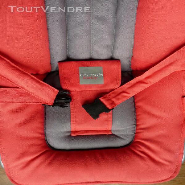 transat bébé marque aubert (formula baby) couleur rouge