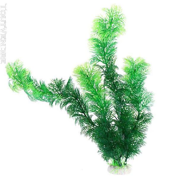 30cm aquarium vert en plastique plantes artificielles aquari