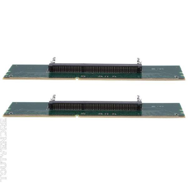 2pack carte d'adaptateur de mémoire ram externe dd3