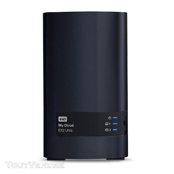 nas wd my cloud ex2 ultra - boitier nas 2 v 357090