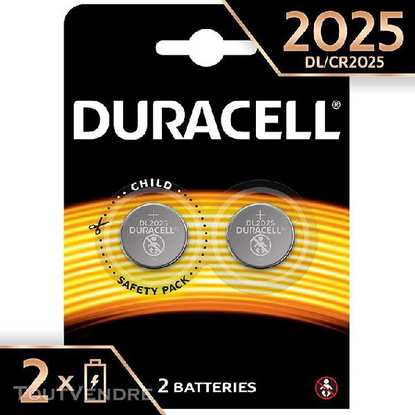 piles alcaline pile bouton lithium duracell spéciale 2025 3