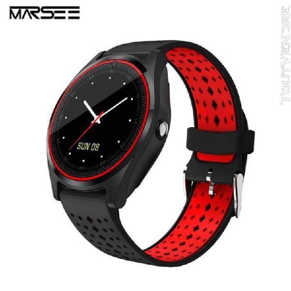 montre connectée bracelet connecté podometre cardio homme