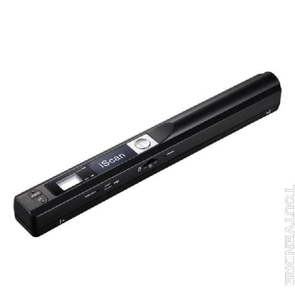 scanner portable document de mini-ordinateur de poche scanne