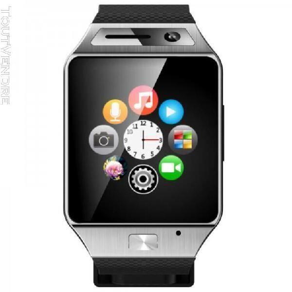 smartwatch bluetooth caméra 2mp montre téléphone