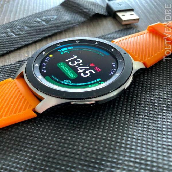 Samsung galaxy watch 46mm boîtier en acier inoxydable,