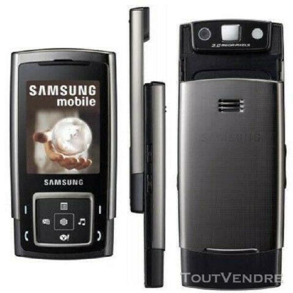 téléphone mobile samsung sgh e950 - noir miroir unlocked