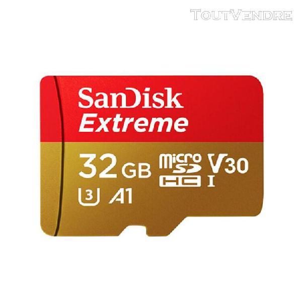 carte microsd sandisk extreme authentique d'origine sqxne 32