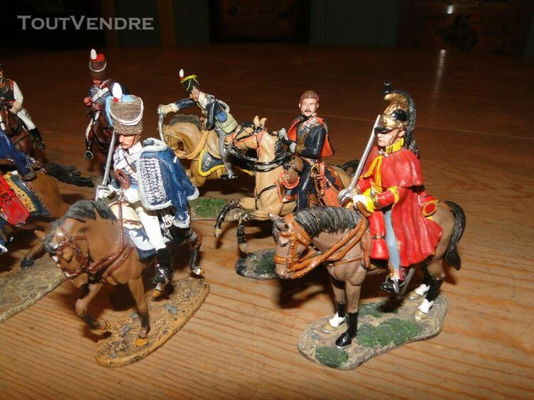 del prado….-lot de 8 cavaliers.. guerres napoleoniennes 