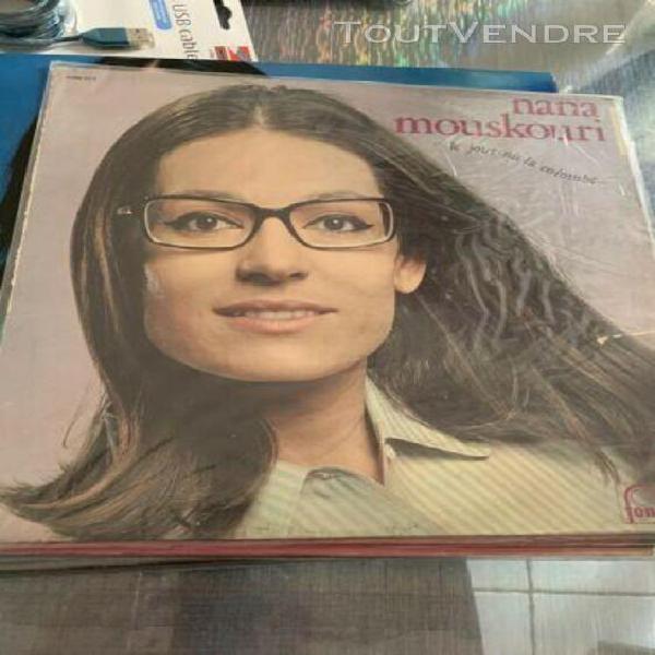 Disque vinyl 33t nana mouskouri &quot; le jour ou la colombe etc