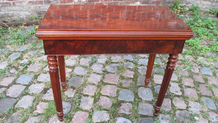 table a jeu napoleon iii acajou occasion, leers (59115)