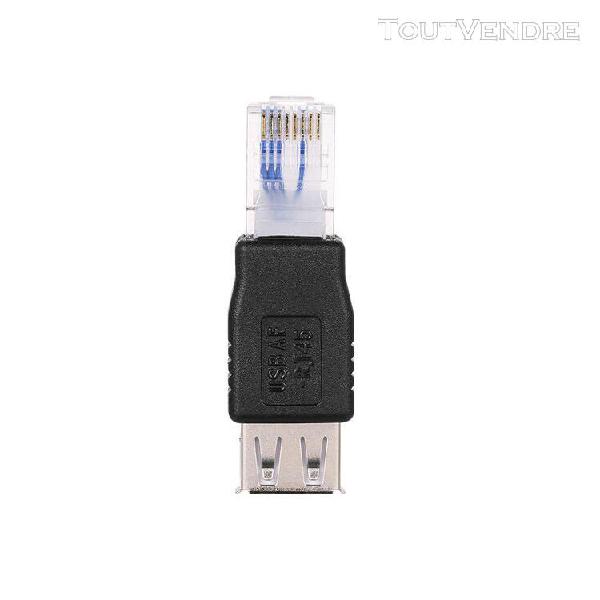 usb a femelle à ethernet rj45 mâle adaptateur