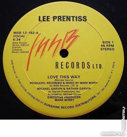 vinyle maxi 33t / lee prentiss / love this way occasion, les