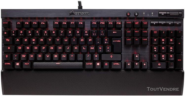 corsair k70 lux red led clavier mécanique gaming (cherry mx