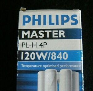 Neuve lampe philips master pl-h 4p 120w 840 264053xx 2g8-1