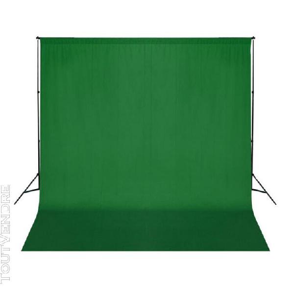 Vidaxl fond vert pour studio photo 300 x cm