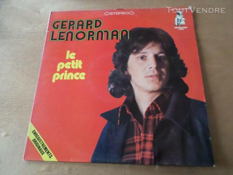 33 tours gerard lenorman "le petit prince"