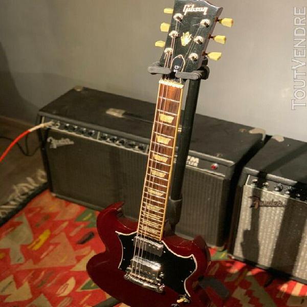 guitare gibson sg amÉricaine d'occasion avec son étui