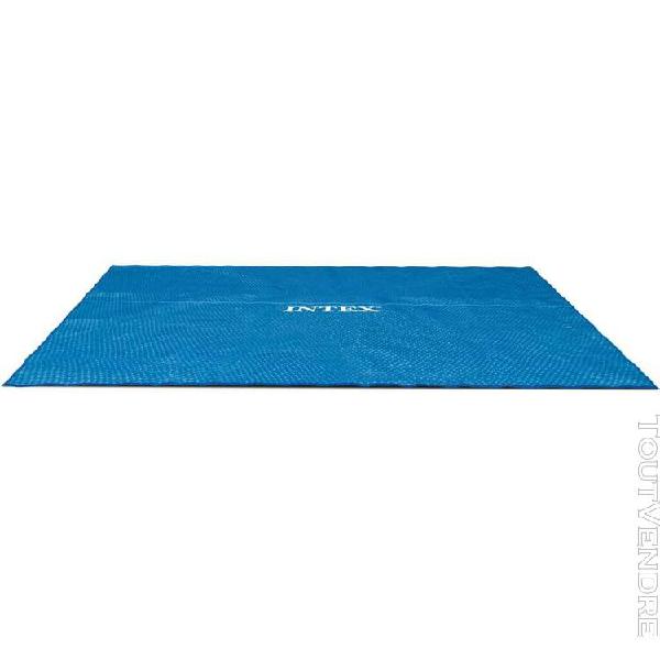 intex couverture solaire de piscine rectangulaire 549x274 cm