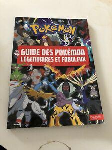 livre pokemon guide fabuleux et legendaire