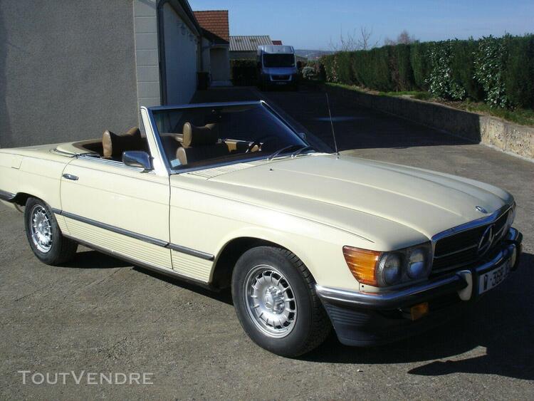 Mercedes 350sl v8 cabriolet type w 107