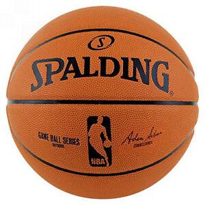 Ballon de basket-ball spalding nba gameball replica outdoor