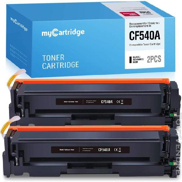 toners mycartridge compatible pour hp 203a cf540a noir toner