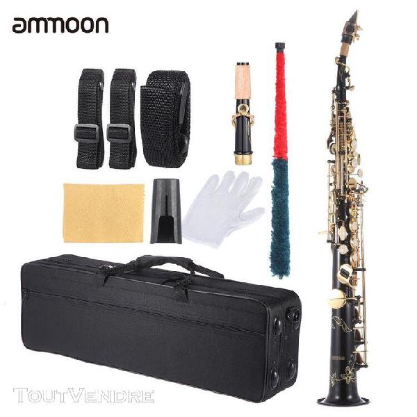 ammoon laiton droit saxophone soprano sib sib sib plat instr