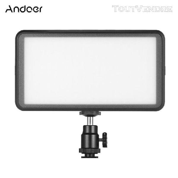 Andoer ultra-mince studio vidéo photo led vidéo panneau